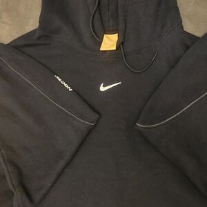 Nike Nocta Black Hoodie with White Logo